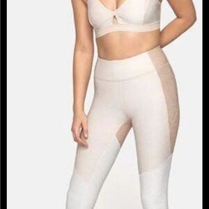 Outdoor Voices Beige Activewear Leggings